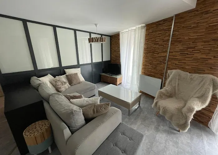 Petit Bois Moderne Lägenhet Voiron